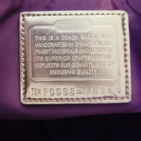 Coach Multicolor Tote Bag - Picture 6 of 6